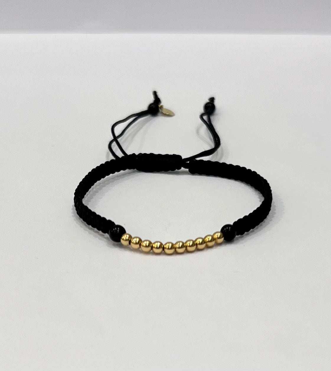 Ties of gold braided Bracelet in 18K Gold
