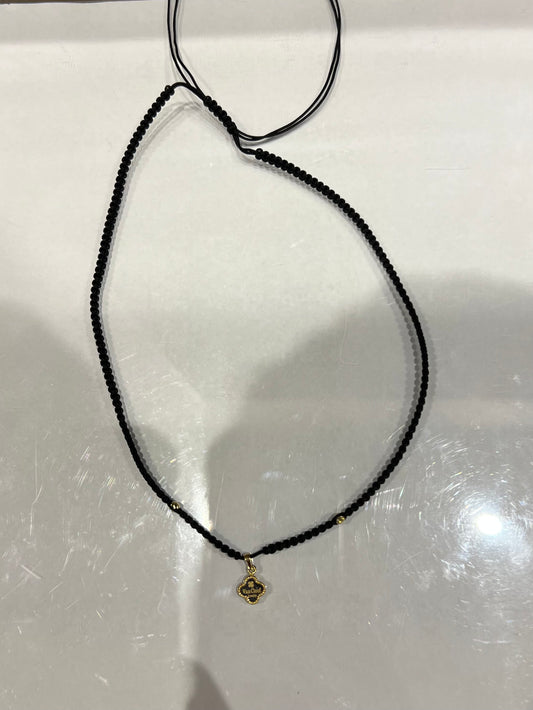 Van Cleef Braided Necklace in 18K Gold