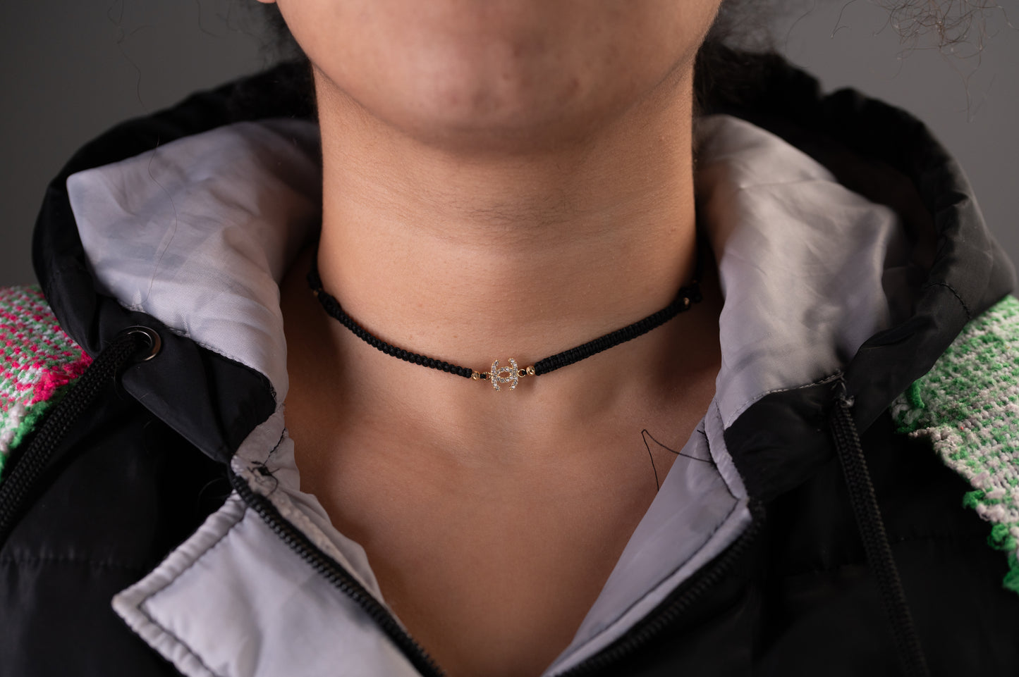 Infinity Braided Chocker in 18K Gold